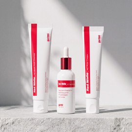 Amble Pretty Red White Basic 3-Piece Set Suitable for Acne-Prone Skin (Cleanser Ampoule Cream) / 앙블쁘리띠 여드름성 피부 적합 레드화이트 기초 3종 세트 (클렌저 앰플 크림)