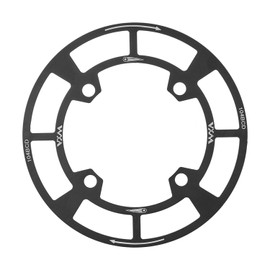 YBEKI 104BCD Kettenschutz für Mountainbike (32-42T) | Leichtbau Aluminium Chainring Guard | CNC-gefräst & sandgestrahlt | Kompatibel mit Shimano M610/M780/SRAM/XTR | Schutzabdeckung gegen Kettenabwurf