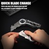Tondiamo 2 Pcs Folding Pocket Utility Knife Heavy Duty Box