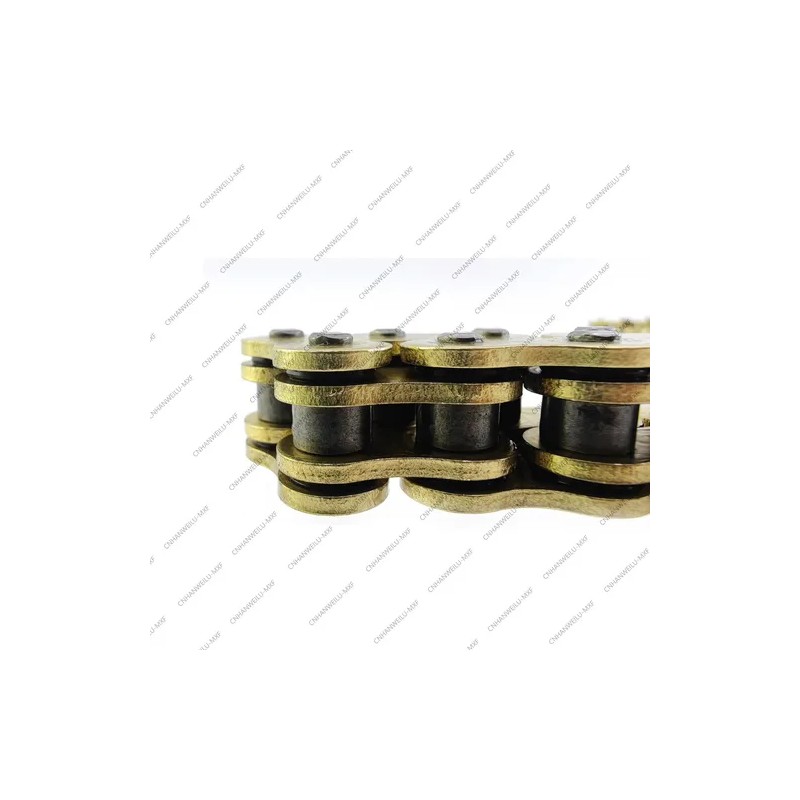 Cadena 520 120 O-ring Dorada Pulsar Ns200 Dominar400 Duke390