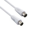 CABLEPELADO 1.5m Coaxial Cable for TV Compatible with Receiver, TV,