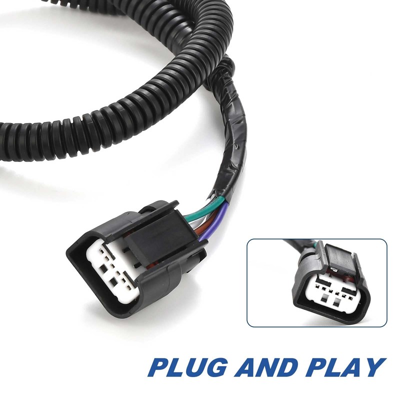 Rear View Back Up Camera Wiring Harness Compatible with Ford