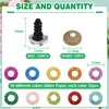 Toaob 120 Pieces 12 mm Safety Eyes Doll Eyes Animal