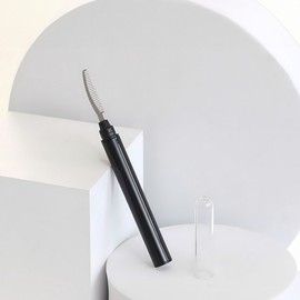 Eyelash & Eyebrow Grooming Comb Brush With Cap 5ea