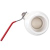 sourcing map Ball Valve, 50mm ID PVC Socket End Shut