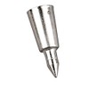 Metal Mountain Pole Tip Galvanised with Nails (Pack of 2)