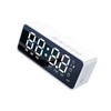 Digital Alarm Clock with BT Speaker, Mirror LED Display Clock