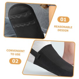 Kisangel Toe Topper Protective Cover for Men Women Adults Non-Slip Toe Topper Strong Sturdy Foot Protector