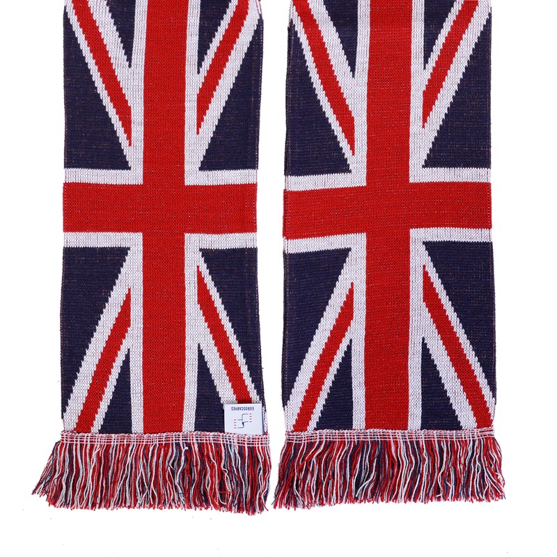Euroscarves UK Union Jack Knit Scarf