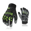 Vgo... GA8954 Mechanics Gloves, Work Gloves, Rigger Gloves, Heavy Duty,