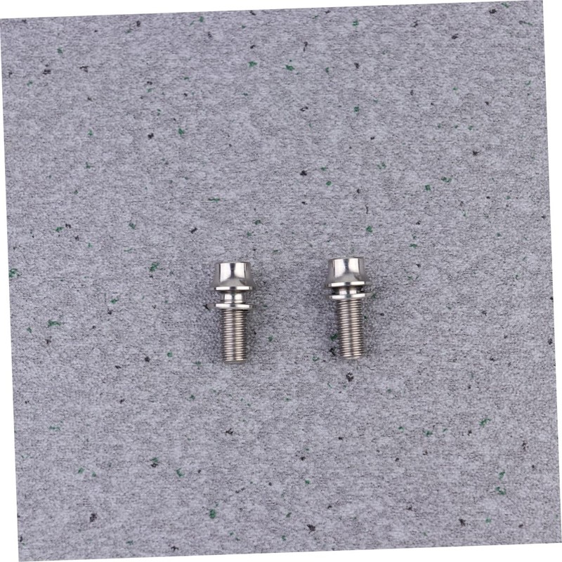 ULTECHNOVO 3sets Aluminum Alloy Screw M5x12mm Bike Screw Replacement Handle