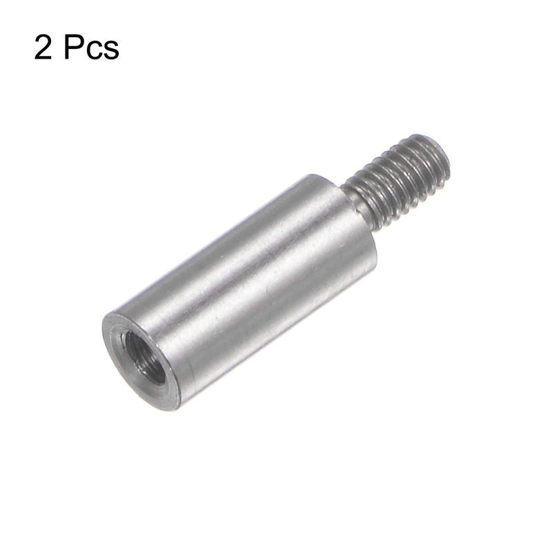 sourcing map 2pcs Dial Digital Indicator Extension Stem Rod 10mm