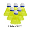 MANJHONG Nylon Badminton Shuttlecocks, Good Flight and Balance, Durable Shuttles