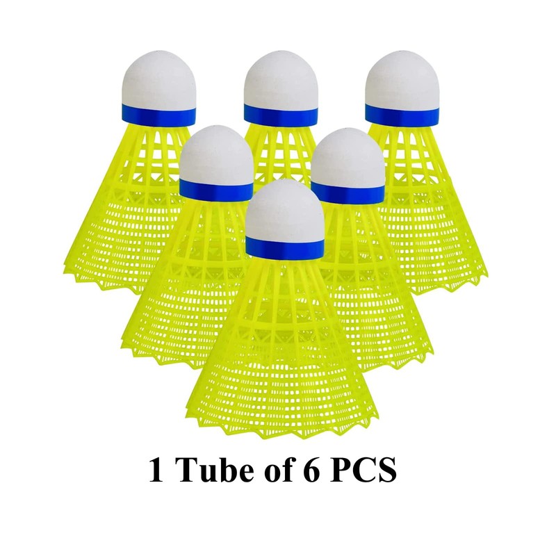 MANJHONG Nylon Badminton Shuttlecocks, Good Flight and Balance, Durable Shuttles