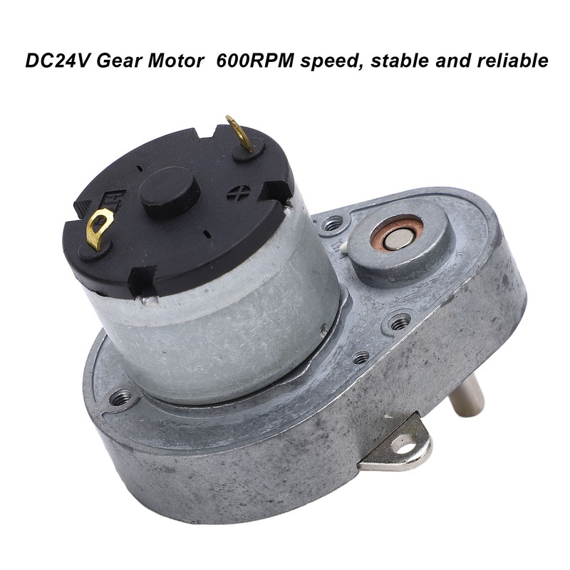 Gear Motor DC 24V 50RPM Speed Reduction Geared Motor Alloy