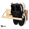 Spiretro Shoe Rack with Dowel, Wall Hanging Shoe Storage, Organize