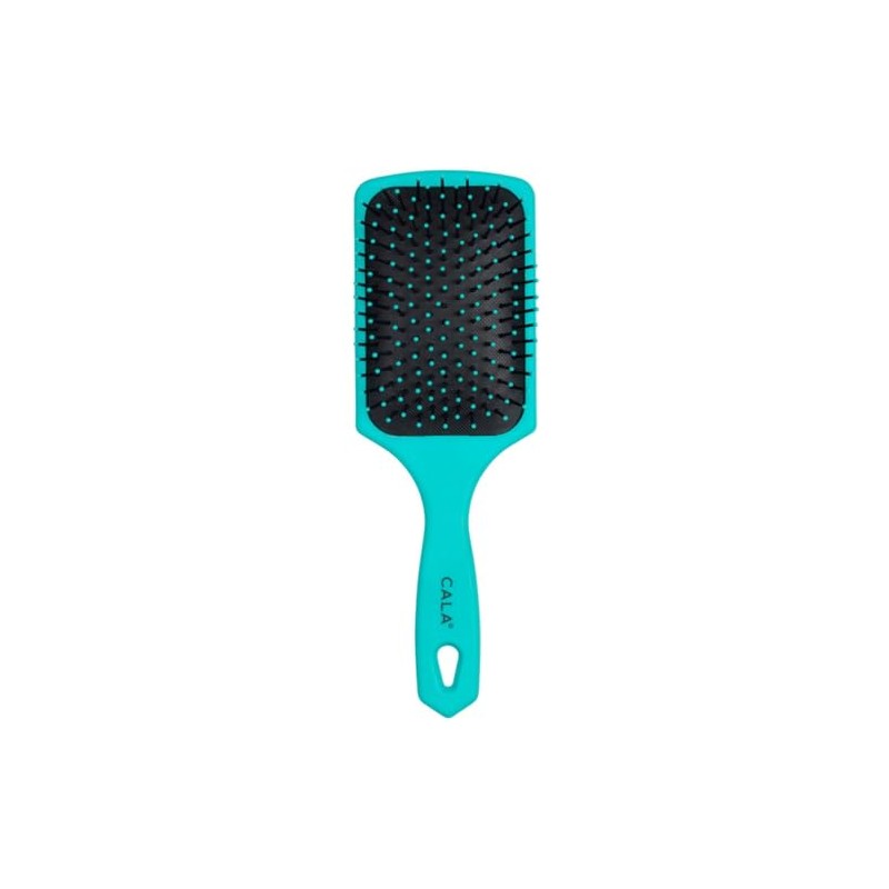 SOFT TOUCH PADDLE HAIR BRUSH (MINT)