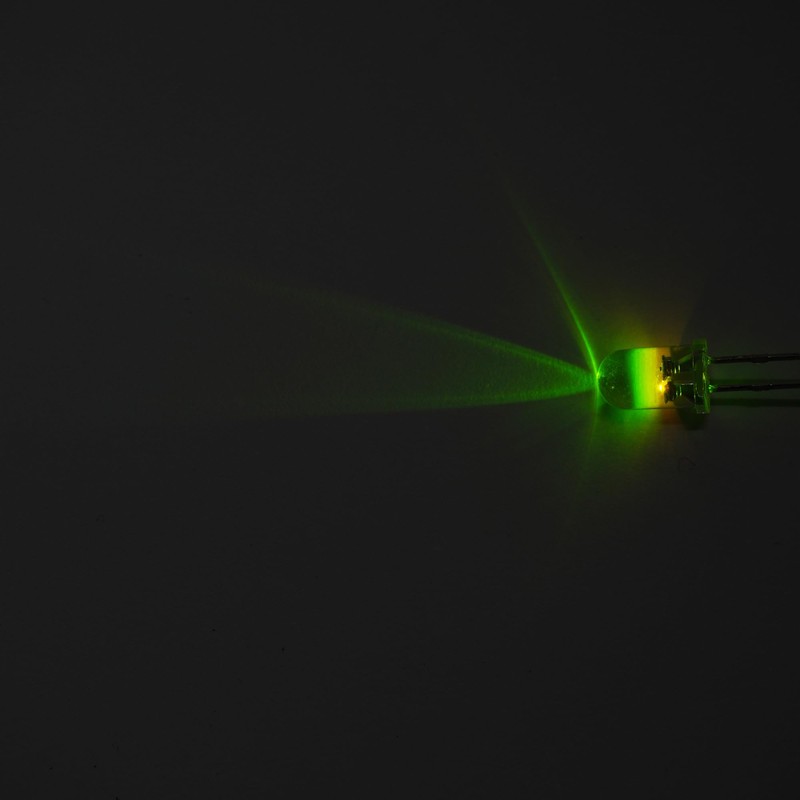 Lightning Parts, LED, 0.2 inches (5 mm), 2 Colors, Red,