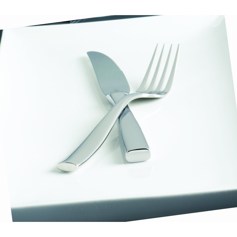 Fortessa Lucca 18/10 Stainless Steel Flatware Table Fork, Set of