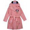 eplusm Minnie Mouse Soft Bathrobe Children Girls Hooded Bathrobe Dressing