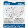 Unique Party 57083 - 16" Star Confetti Balloons, Pack of