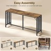 YATINEY 70.9" Bar Table, Long Counter Bar Height Table, Rectangular