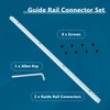 Ximoon Track Saw Guide Rail Connector Kit Replacement for Makita