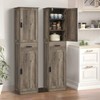 usikey 67“ Tall Storage Cabinet, Bathroom Cabinet with 4 Shelves