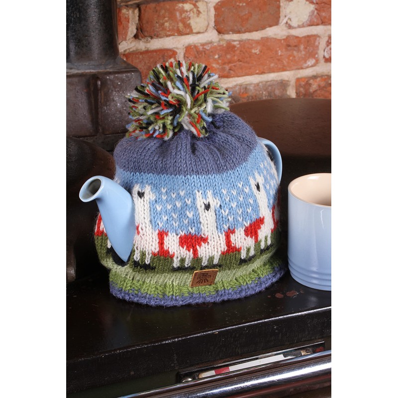 Pachamama Handknitted Medium 4-6 Cup 1.2L Wool Tea Cosy/ Teapot