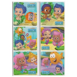 Sandylion 25 Assorted Bubble Guppies Stickers, 2.5" x 2.5" each, Party Favors