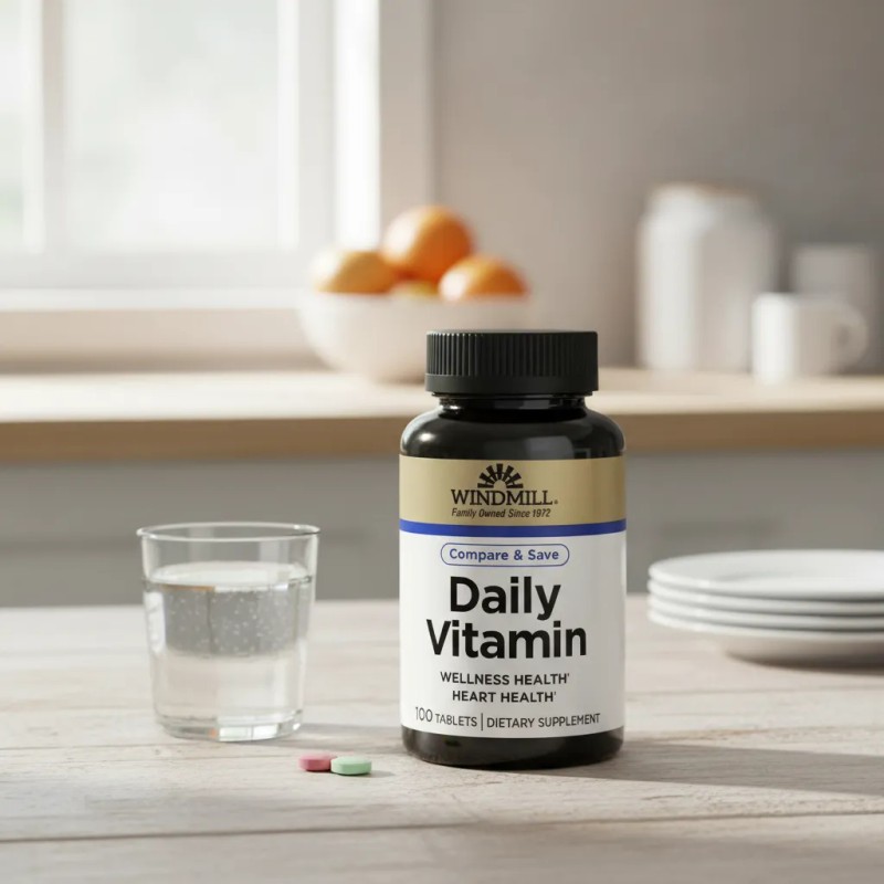 Multivitaminico Daily Vitamin 100 Tabs Windmill Es