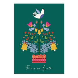 Lady Jayne Dove Tree Boxed Christmas Card Set of 12 (60038)