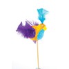 Baker Ross E76 Collage Feathers Value Pack, Bright Colours —