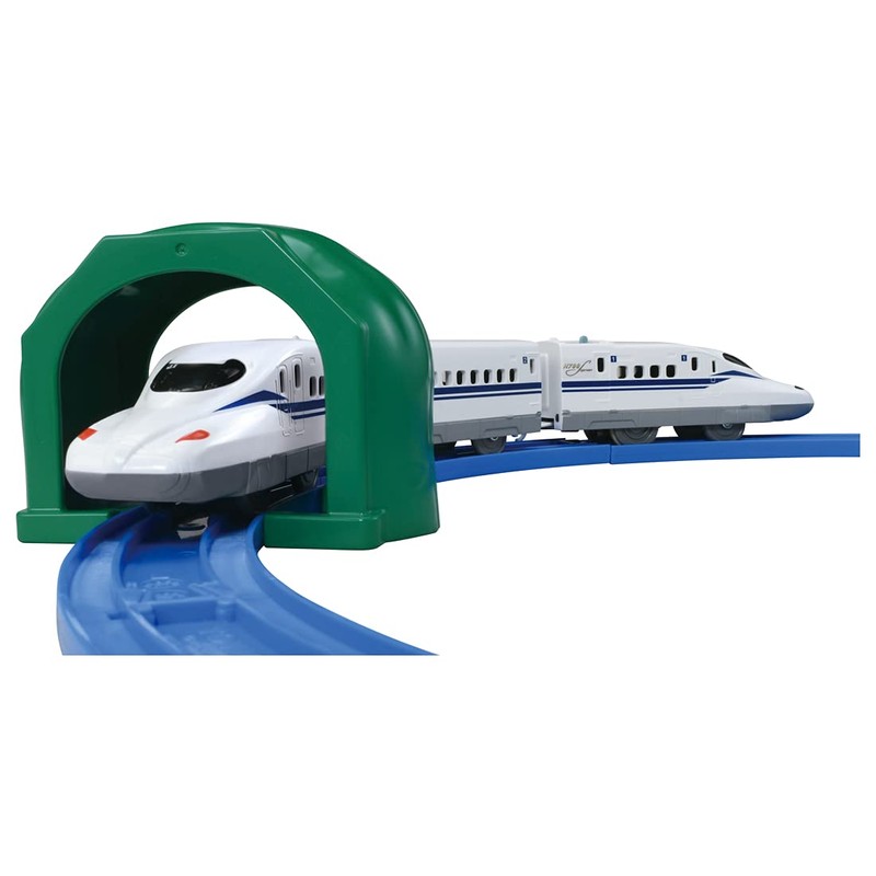 Takara Tomy Plarail N700S Shinkansen Basic Set, Train Toy, For
