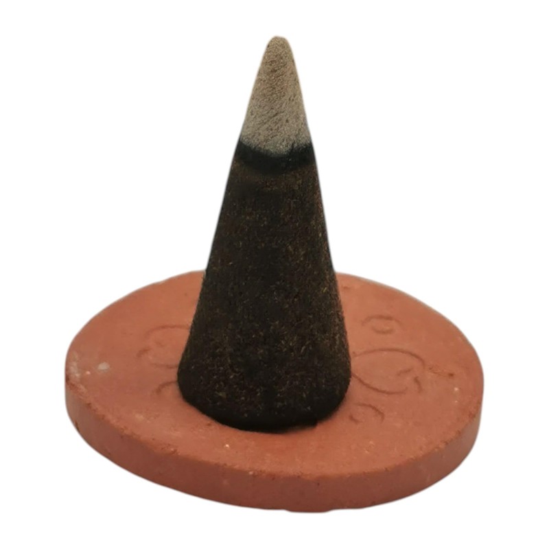 Anandam Auroshikha Incense Cones - 14 Natural Incense Cones -