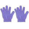 2 Pcs Shower Gloves, Exfoliating Gloves, Exfoliating Mitt, Exfoliating Body