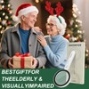 Magnifier with 36 LED Light and Case, 10X 30X Handheld