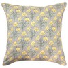 DDintex FLORET LONDON Poiret Yellow Cushion Cover 17.7 x 18.7