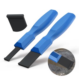 Carbide Scraper, Super Carbide Gasket Scraper for Metal and Automotive, 1-1/4 Inch and 5/8 Inch Carbide Scraper Set (Blue 2-Piece)
