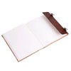 Hell Blues Leather Unlined Bound Journal 13 x 10 inches