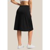 Viodia 25" Knee Length Skorts Skirts for Women with Zipper