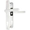 uPVC Door Handles Set Lever/Lever White 92pz - 210mm Screw