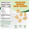 ChocZero Animal Crackers Cookies, Cinnamon Flavored, Gluten Free, Low Carb,