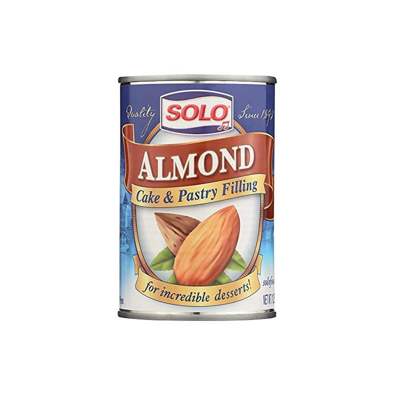 Solo Pie & Pastry Filling, Almond, 12.5 oz