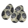 VIE Soapstone Egg, 5 Pcs, 6cm, Jungle Natural, Multicolor, One