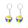 2 Pieces Volleyball Keychains, Sports Souvenirs, Creative Keychains, Bag Charms,