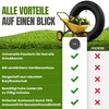 TENE Premium 4.8/4.00-8 Hose for Wheelbarrows, Lawnmowers and More -
