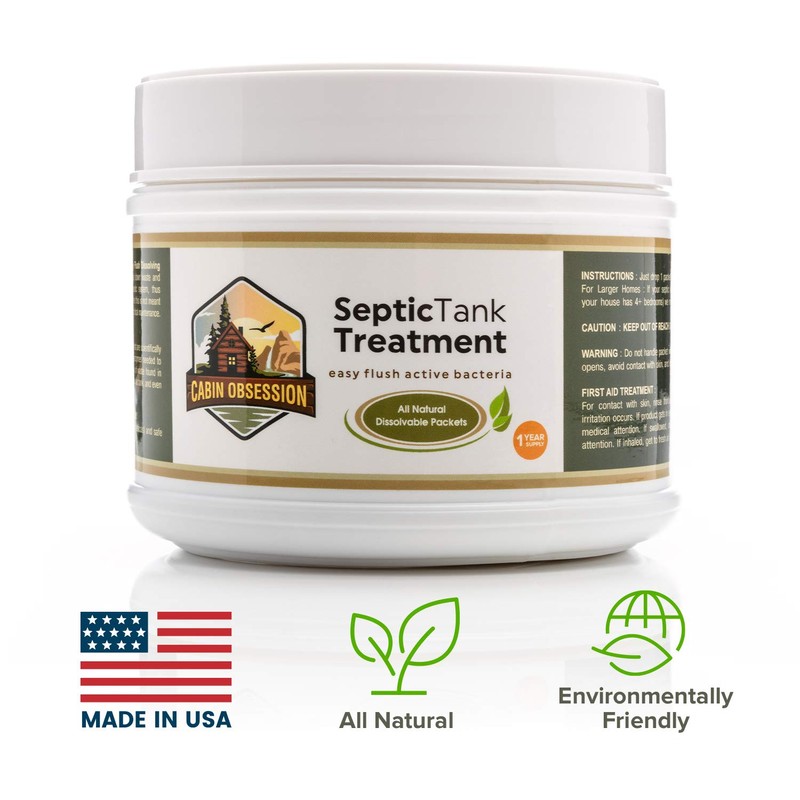 Septic Tank Treatment - 1 Year Supply of Septic Safe