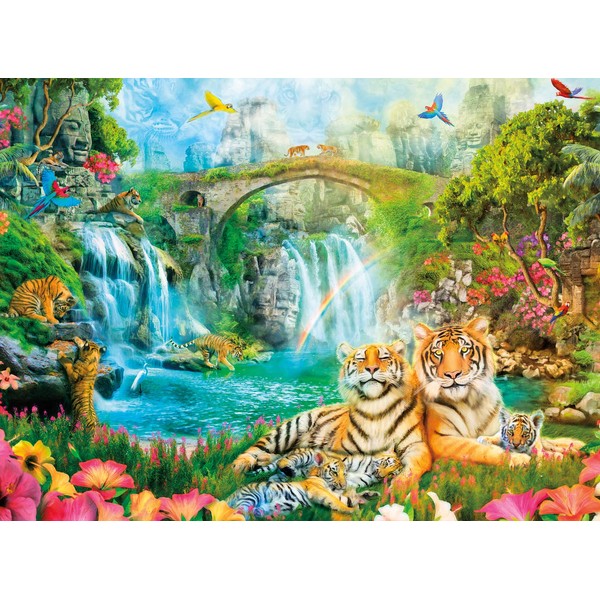 Buffalo Games - Aimee Stewart - Majestic Tiger Grotto - 1000 Piece Jigsaw Puzzle