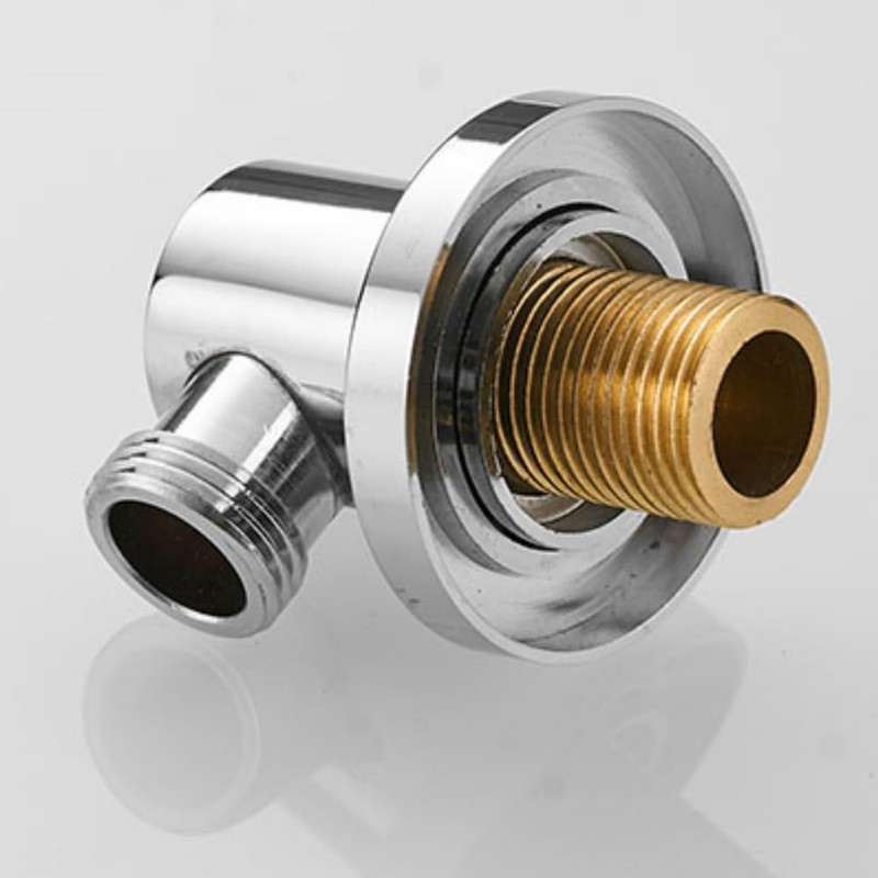 1/2" Copper Shower Hose Connector Household Wall Mounted Wall Outlet